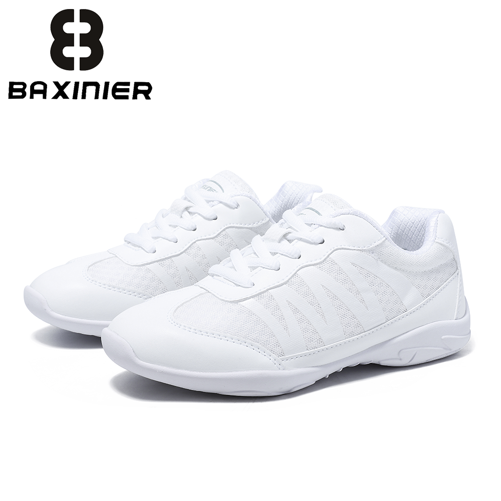 Badminton Shoes - Кроссовки BAXINIER для девочек, белые, легкие,